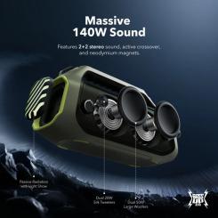 Акустическая система Anker SoundСore Boom 2 Plus Green Фото 2