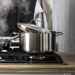 Кастрюля KitchenAid Proline з кришкою 24 см 5,7 л Фото 1