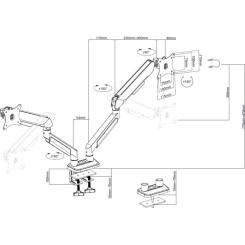 Кронштейн Anda Seat AD-W-A9-2S-BW Фото 10