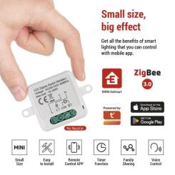 Модуль управления умным домом EMOS H5103 ZigBee 3.0 1-Channel Фото 10