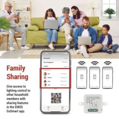 Модуль управления умным домом EMOS H5103 ZigBee 3.0 1-Channel Фото 11
