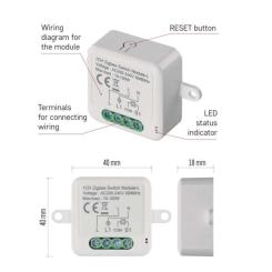 Модуль управления умным домом EMOS H5103 ZigBee 3.0 1-Channel Фото 7