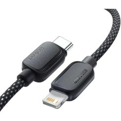 Дата кабель Essager USB-C to Lightning 2.0m 20W black Фото 1