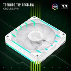 Кулер для корпуса Gamemax Tornado T12 ARGB-RW Фото 4