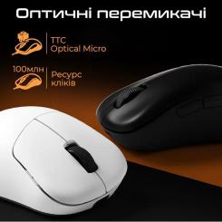 Мышка RAWM ER21Pro Wireless White Фото 7