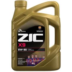 Моторное масло ZIC 5W-30 X9 4л Фото