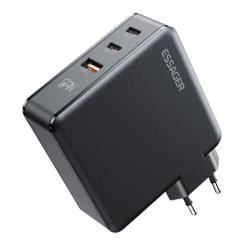 Зарядное устройство Essager 2xUSB-C + 1xUSB 140W GaN Фото