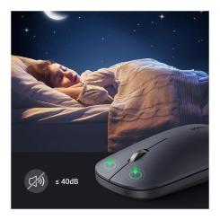 Мышка Ugreen MU001 Portable Wireless Black Фото 9