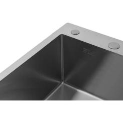 Мойка кухонная Kroner Geburstet-6350LHM Фото 5