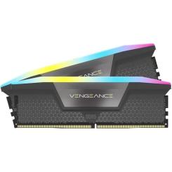 Модуль памяти для компьютера Corsair DDR5 32GB (2x16GB) 5600 MHz Vengeance RGB Фото 1