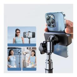 Штатив RTAKO RLD-001 1.7M Matte Carbon Steel Tripod Black Фото 6