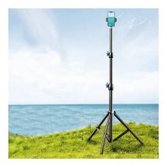 Штатив RTAKO RLD-001 1.7M Matte Carbon Steel Tripod Black Фото 7