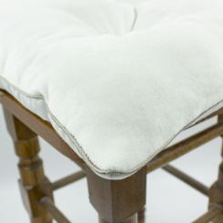 Подушка на стул MirSon 28-0001 White Velvet 50х50 см Фото 3