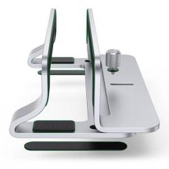 Подставка для ноутбука Ugreen LP258 Vertical Laptop Stand Silver Фото 1