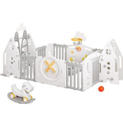Детский манеж Mealux Forto Grey Фото