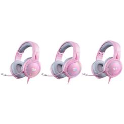 Наушники Redragon Mento USB Pink Фото 9