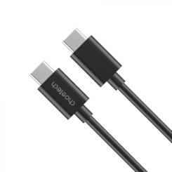 Дата кабель Choetech USB-C to USB-C 1.0m 3A black Фото