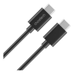 Дата кабель Choetech USB-C to USB-C 1.0m 3A black Фото 1