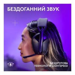 Наушники Logitech G321 Lightspeed Black Фото 3