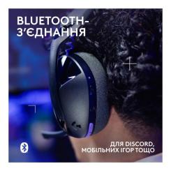 Наушники Logitech G321 Lightspeed Black Фото 4