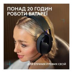 Наушники Logitech G321 Lightspeed Black Фото 6