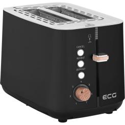 Тостер ECG ST 2768 Timber Black Фото