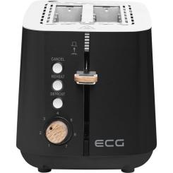 Тостер ECG ST 2768 Timber Black Фото 1