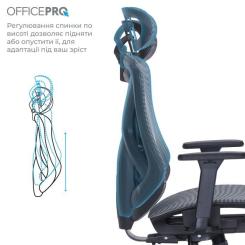 Офисное кресло OfficePro Atlas OC630-B-DG-DG Фото 8