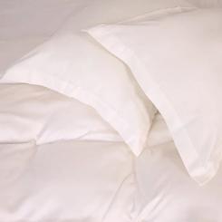 Постельное белье MirSon Tencel №01 White 2x143x210 Семейный Фото 1