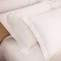 Постельное белье MirSon Tencel №01 White 2x143x210 Семейный Фото 4