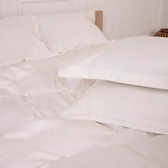 Постельное белье MirSon Tencel №01 White 2x143x210 Семейный Фото 6