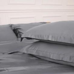 Постельное белье MirSon Tencel №05 Sea wave 200x220 Евро Фото 3