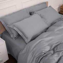 Постельное белье MirSon Tencel №05 Sea wave 200x220 Евро Фото 6