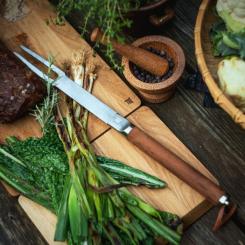 Вилка поварская Fiskars Norden Grill для гриля Фото 3
