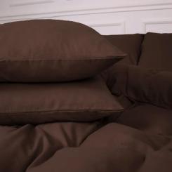 Постельное белье MirSon 003 Brown Фланель 143х210 Полуторный Фото 5