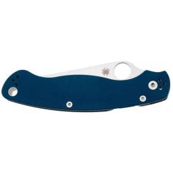 Нож Spyderco Military 2 CPM SPY27 G-10 Cobalt Blue Фото 2
