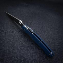 Нож Spyderco Military 2 CPM SPY27 G-10 Cobalt Blue Фото 8