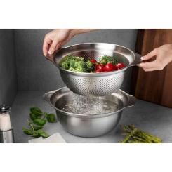 Миска Gefu Premio з нержавіючої сталі 27 см Фото 2