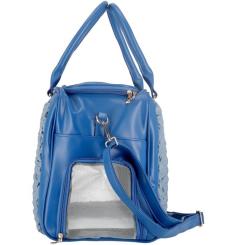 Переноска для животных MISOKO&CO 45x20x30 см синяя Фото 3