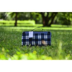 Плед Ardesto Picnic 130х170см, 100% поліестер, клітинка синій Фото 6