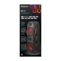 Акустическая система Defender G78 Black Фото 5