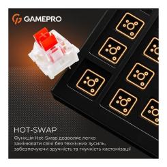 Клавиатура GamePro Genesis Metallic MK144B Outemu Red Switch USB UA B Фото 11