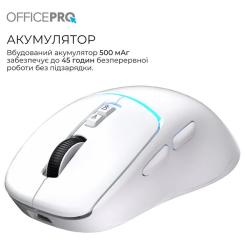 Мышка OfficePro M468W Wireless/Bluetooth White Фото 9