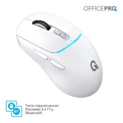 Мышка OfficePro M468W Wireless/Bluetooth White Фото 10