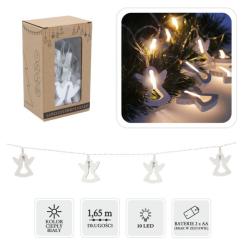 Гирлянда Chomik Янгол 10 LED, теплий білий, IP20, 2хАА Фото