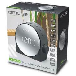 Настольные часы Muse радіо-годинник Фото 2