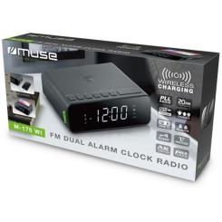 Настольные часы Muse Радіо-годинник з USB Фото 3