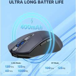 Мышка Redragon M917GB ST4R Pro Wireless/Bluetooth Black Фото 4