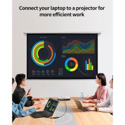 Переходник Ugreen VGA M to HDMI F CM513 black Фото 4