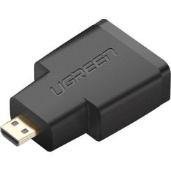 Переходник Ugreen Micro HDMI M to HDMI F black Фото